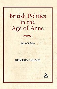 portada british politics in the age of anne (en Inglés)