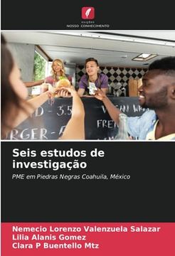 portada Seis Estudos de Investigação: Pme em Piedras Negras Coahuila, México