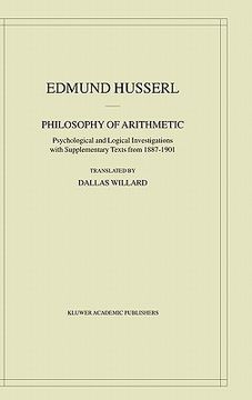 portada philosophy of arithmetic (en Inglés)