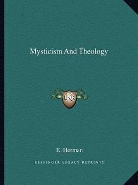 portada mysticism and theology (en Inglés)