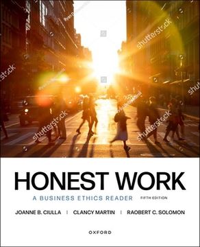 portada Honest Work: A Business Ethics Reader (en Inglés)