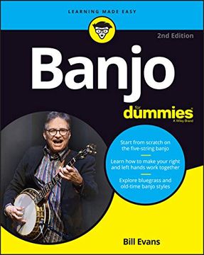 portada Banjo for Dummies: Book + Online Video and Audio Instruction (en Inglés)