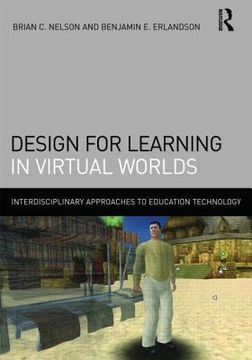 portada design for learning in virtual worlds