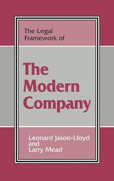 portada The Legal Framework of the Modern Company (en Inglés)