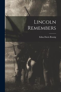 portada Lincoln Remembers (in English)