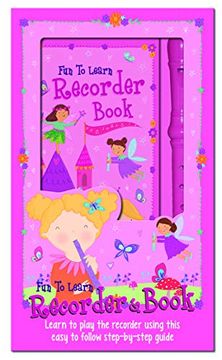 portada Princess Recorder Book in box for Children (en Inglés)