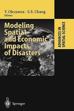 portada modeling spatial and economic impacts of disasters (in English)