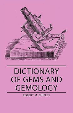 portada dictionary of gems and gemology (en Inglés)