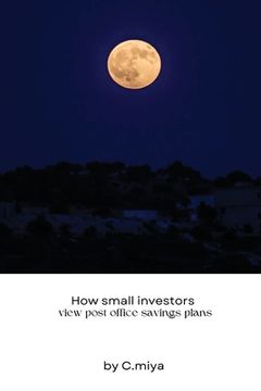 portada How small investors view post office savings plans (en Inglés)