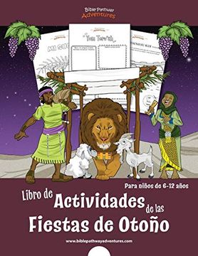 portada Libro de Actividades de las Fiestas de Otoño: Para Niños de 6-12 Años (in Spanish)