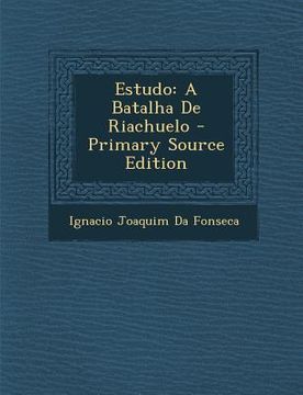 portada Estudo: A Batalha de Riachuelo (en Portugués)