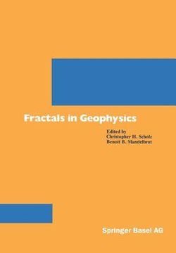portada Fractals in Geophysics (in English)