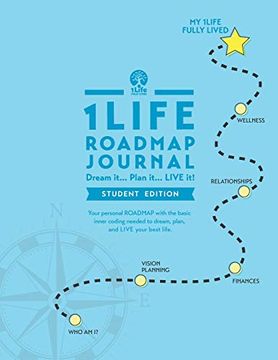portada 1life Roadmap Journal: Student Edition (en Inglés)