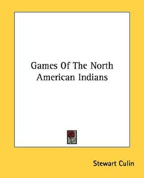 portada games of the north american indians (in English)