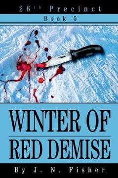 portada winter of red demise: 26th precinct book 5 (en Inglés)