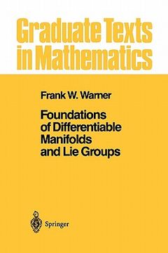 portada foundations of differentiable manifolds and lie groups (in English)