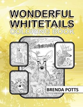 portada Wonderful Whitetails: Coloring Book (en Inglés)
