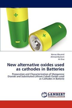 portada new alternative oxides used as cathodes in batteries (en Inglés)