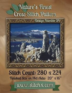 portada Nature's Finest Cross Stitch Pattern: Design Number 34 (en Inglés)