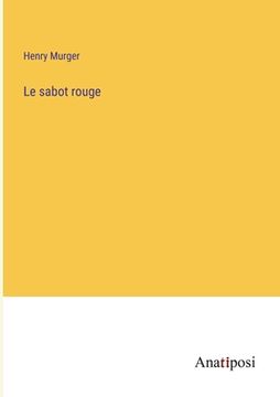 portada Le sabot rouge (en Francés)