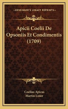 portada Apicii Coelii De Opsoniis Et Condimentis (1709) (en Latin)