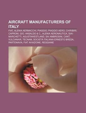 Libro aircraft manufacturers of italy fiat alenia aermacchi