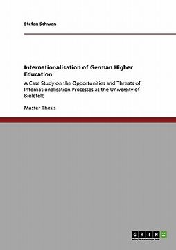 portada internationalisation of german higher education (en Inglés)