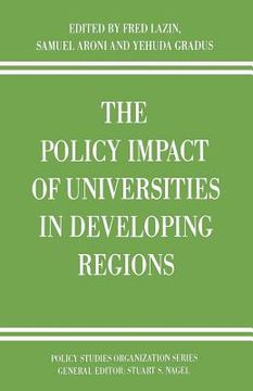 portada The Policy Impact of Universities in Developing Regions (en Inglés)