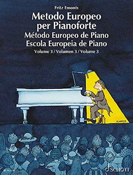 portada European Piano Method Vol. 3 (en Inglés)
