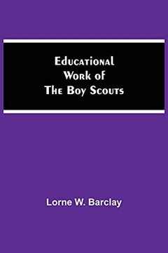 portada Educational Work of the boy Scouts (en Inglés)