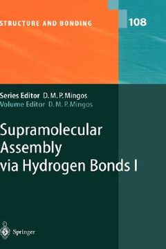 portada supramolecular assembly via hydrogen bonds i (en Inglés)