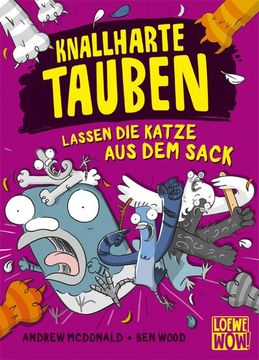 portada Knallharte Tauben Lassen die Katze aus dem Sack (Band 5) (en Alemán)