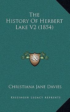 portada the history of herbert lake v2 (1854) (in English)