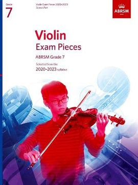 portada Violin Exam Pieces 2020-2023, Abrsm Grade 7, Score & Part: Selected From the 2020-2023 Syllabus (Abrsm Exam Pieces) 