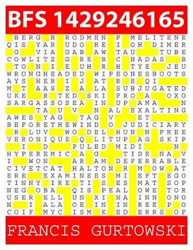 portada Bfs 1429246165: A BFS Puzzle (en Inglés)