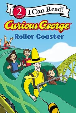 portada Curious George Roller Coaster (i can Read Level 2) (en Inglés)