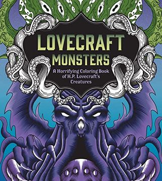 portada Lovecraft Monsters: A Horrifying Coloring Book of h. P. Lovecraft’S Creature (Chartwell Coloring Books) (en Inglés)