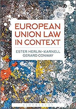 portada European Union Law in Context (en Inglés)