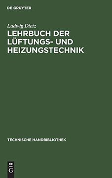 portada Lehrbuch der lã Â¼Ftungs- und Heizungstechnik (German Edition) [Hardcover ] (in German)