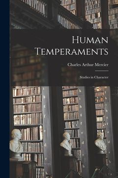portada Human Temperaments: Studies in Character