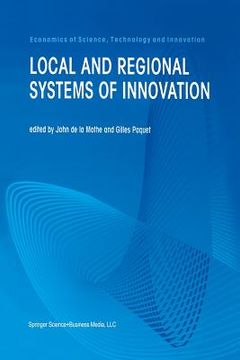 portada Local and Regional Systems of Innovation (en Inglés)