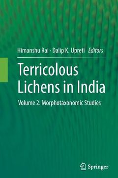 portada Terricolous Lichens in India: Volume 2: Morphotaxonomic Studies (in English)