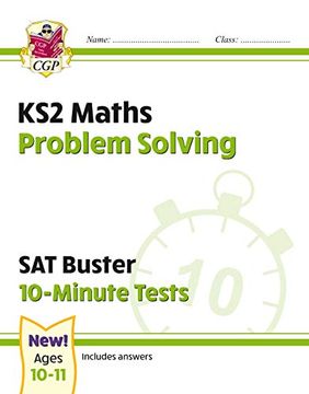 portada New ks2 Maths sat Buster 10-Minute Tests - Problem Solving (For the 2020 Tests) (en Inglés)