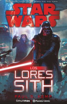 portada Star Wars los Lores Sith (Novela) (Star Wars: Novelas)