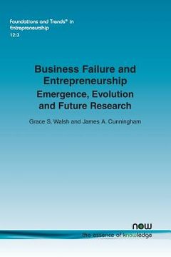 portada Business Failure and Entrepreneurship: Emergence, Evolution and Future Research (en Inglés)