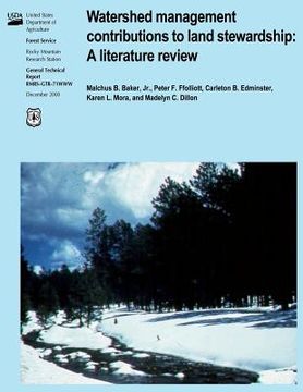 portada Watershed Management Contributions to Land Stewardship: A Literature Review
