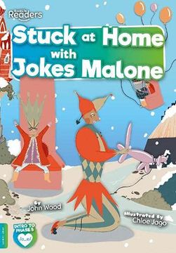 portada Stuck at Home With Jokes Malone (Booklife Readers) 