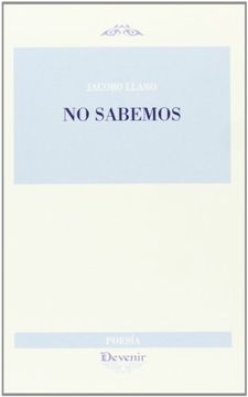portada No Sabemos (in Spanish)