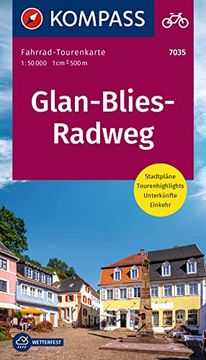 portada Kompass Fahrrad-Tourenkarte Glan-Blies-Radweg 1: 50. 000 (en Alemán)