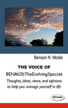 portada the voice of benmodtheevolvingspecies (en Inglés)